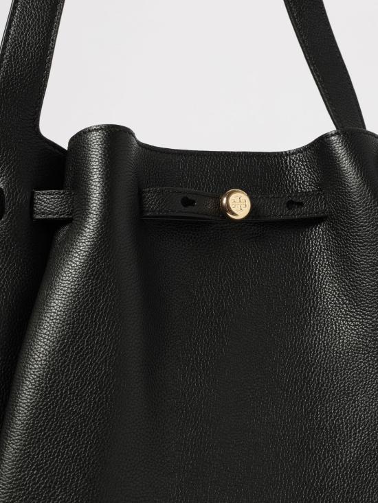 26SS 토리버치 에센셜 U 나일론 토트백 163388 001 Black - TORY BURCH