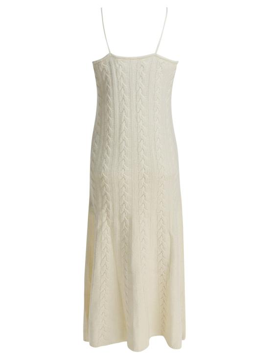 25FW 더로랑 롱 원피스 TLR24DRIV50IVORY - THELAURENT