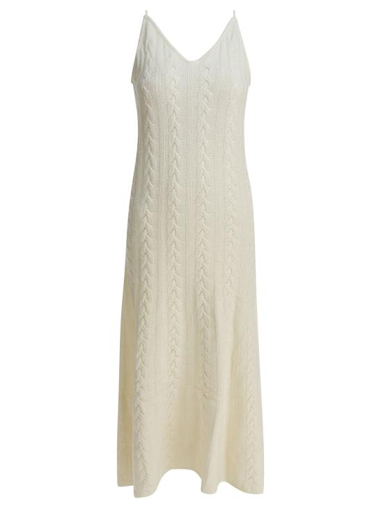 25FW 더로랑 롱 원피스 TLR24DRIV50IVORY