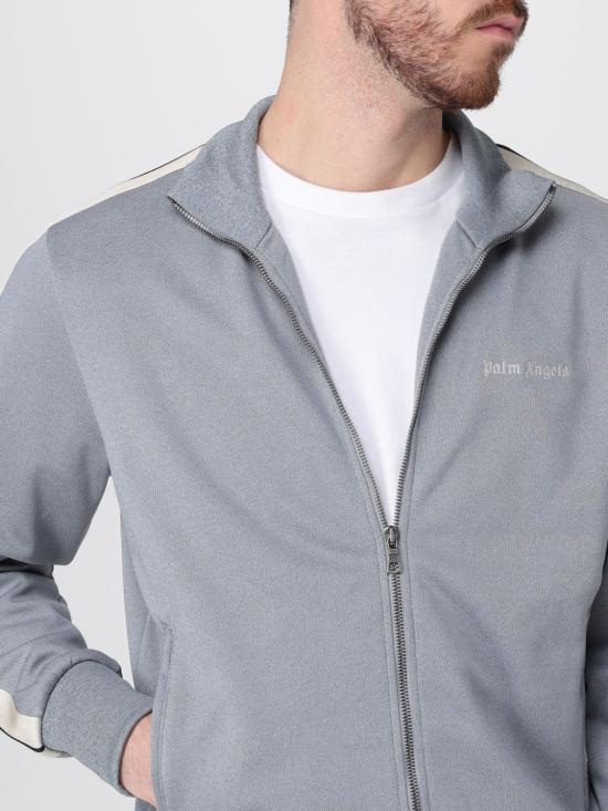 25FW 팜앤젤스 긴팔 티셔츠 BD058F25FAB002 0803 Grey - PALM ANGELS