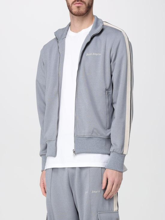 25FW 팜앤젤스 긴팔 티셔츠 BD058F25FAB002 0803 Grey - PALM ANGELS