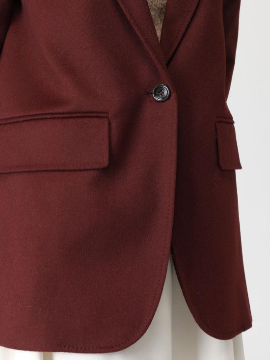 25FW 막스마라 자켓 2521046243600 043 Burgundy - MAX MARA