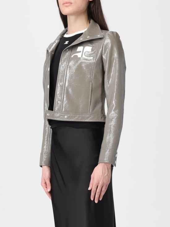 26SS 쿠레쥬 자켓 223CBL005VY0014 1099 Grey - COURREGES