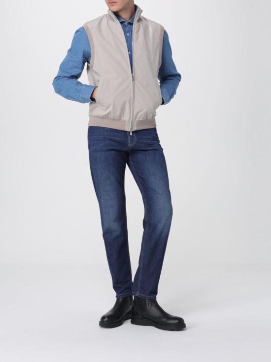 26SS 브루넬로 쿠치넬리 데님 셔츠 MR6830627 C001 Stone Bleached - BRUNELLO CUCINELLI