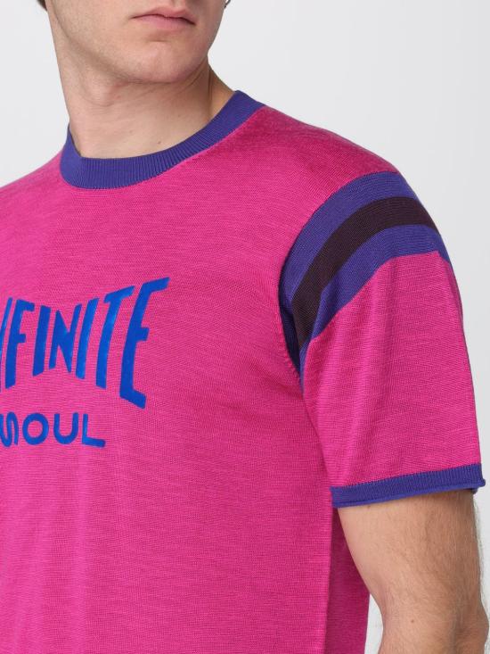 25FW 웨일즈보너 반팔 티셔츠 UA25KN09VI04 250 Fuchsia - WALES BONNER