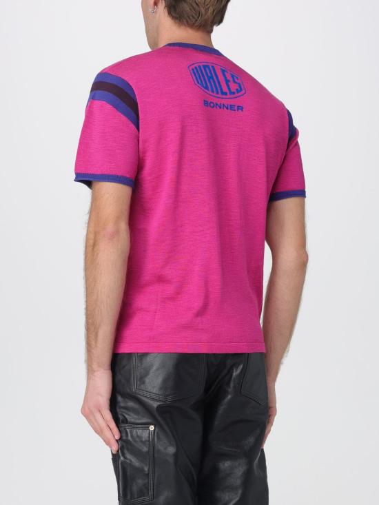 25FW 웨일즈보너 반팔 티셔츠 UA25KN09VI04 250 Fuchsia - WALES BONNER