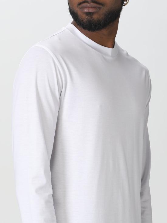 25FW 엠포리오 아르마니 반팔 티셔츠 8N1TE91JUVZ 0100 White - EMPORIO ARMANI