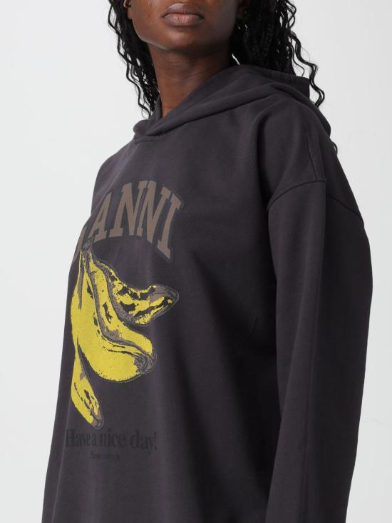 26SS 가니 스웨터 A1060025 252 Charcoal - GANNI