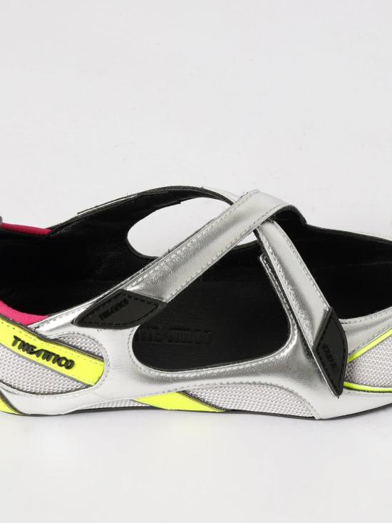 26SS 디 아티코 플랫 슈즈 260WSH00871MIX024AA 465 Silver - THE ATTICO