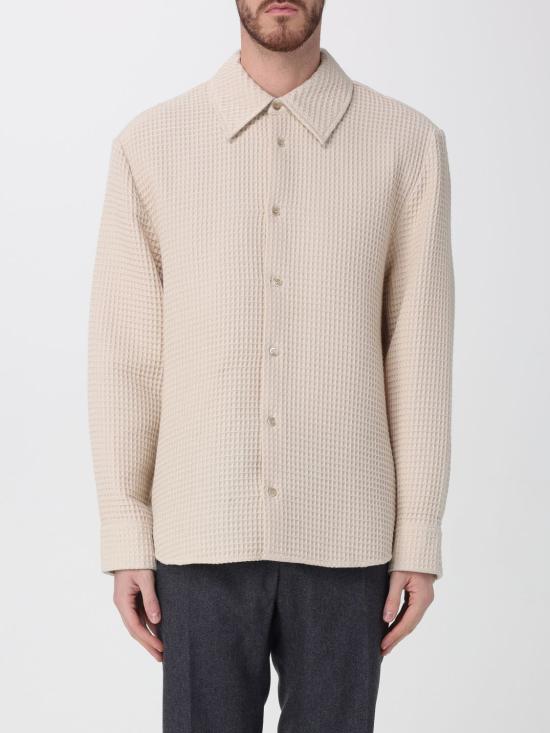 25FW 세퍼 긴팔 셔츠 MFW25OSEARY IVORY WAFFLE Ivory