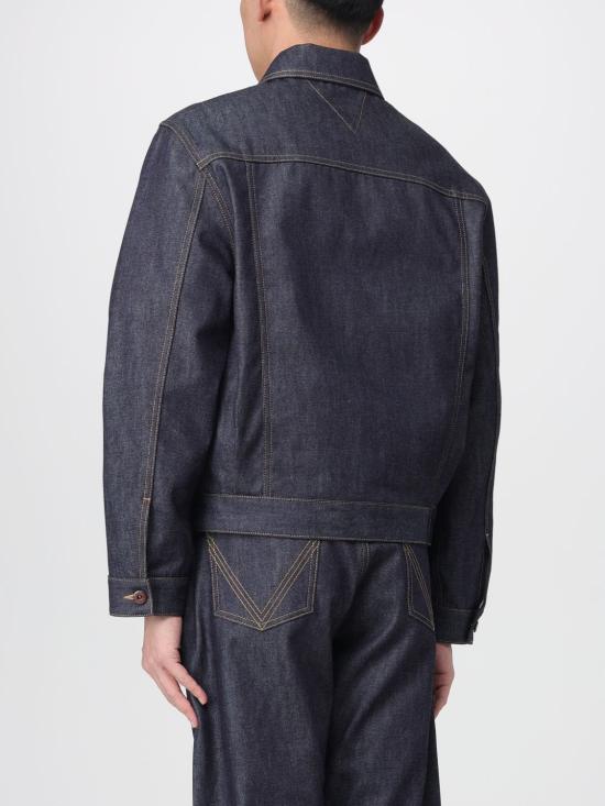 25FW 보테가베네타 자켓 831604V5MG0 4245 Indigo - BOTTEGA VENETA