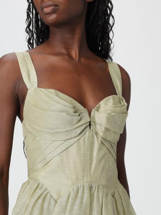 26SS 짐머만 롱 원피스 6493DC261 PPALM Green - ZIMMERMANN