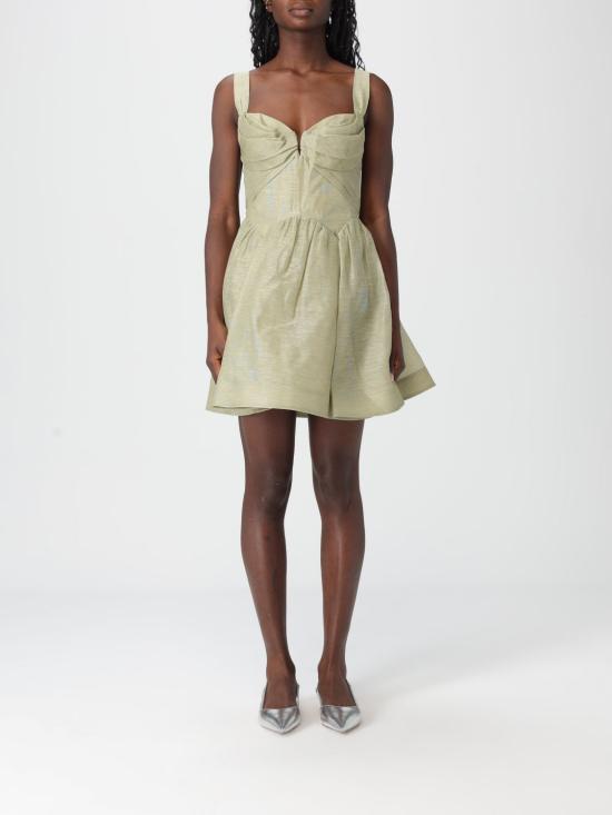 26SS 짐머만 롱 원피스 6493DC261 PPALM Green