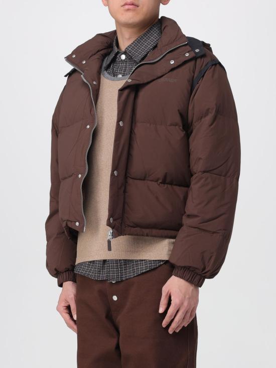 25FW 카레르 숏패딩 CROSBY PUFFER JACKET Brown - CARRER