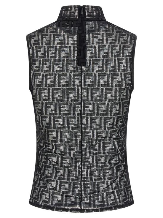 26SS 펜디 민소매 티셔츠 FS9763AW8KF0GME - FENDI