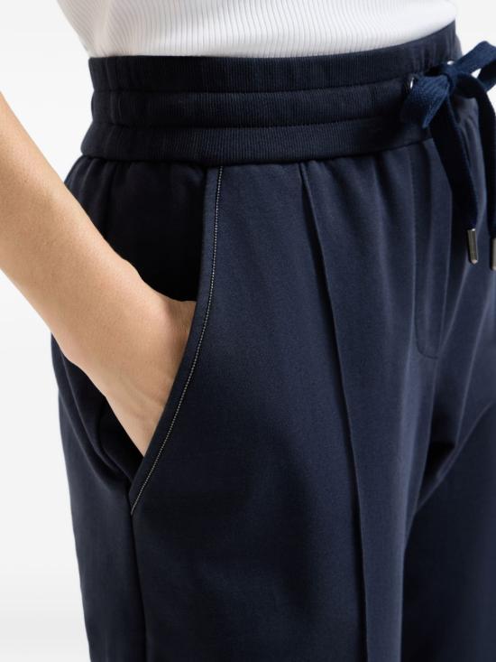 26SS 브루넬로 쿠치넬리 트레이닝/조거 팬츠 MH827FB799 C4224 Blue - BRUNELLO CUCINELLI