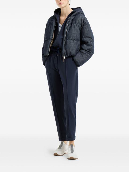 26SS 브루넬로 쿠치넬리 트레이닝/조거 팬츠 MH827FB799 C4224 Blue - BRUNELLO CUCINELLI