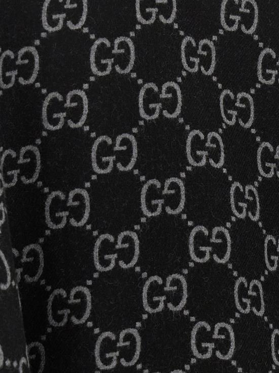 25FW 구찌 GG 울 자카드 케이프 8178313G2001063 - GUCCI
