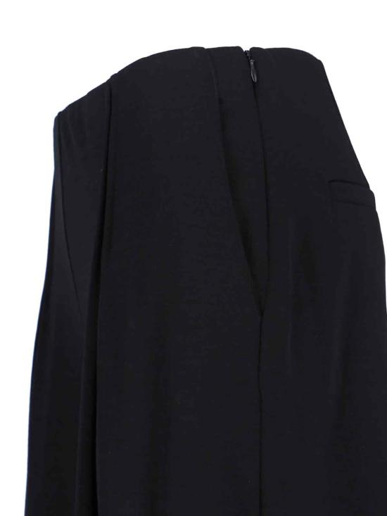 26SS 막스마라 스트레이트 팬츠 2611781018600 006 Black - MAX MARA