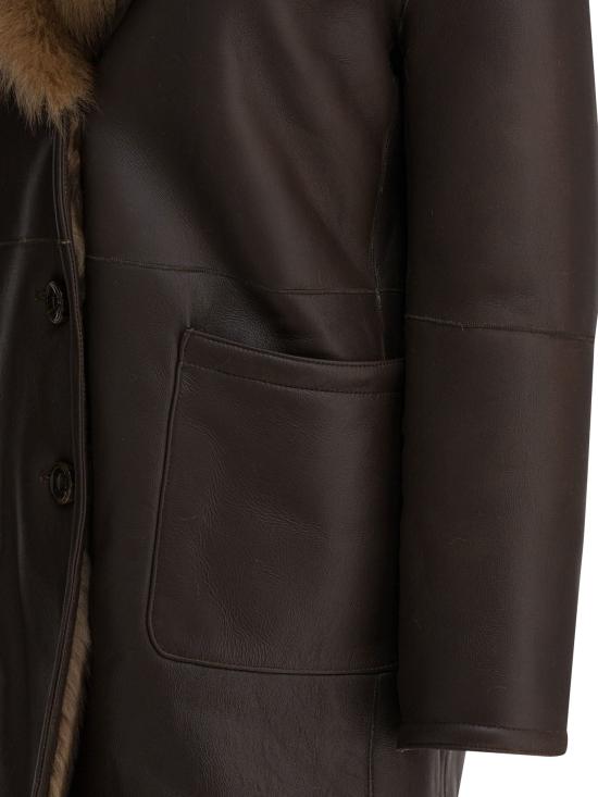 25FW 비앤더블유 무스탕 1650MONTONEMARRONE - B&W