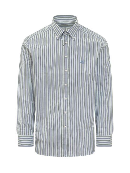 25FW 에트로 긴팔 셔츠 MRIB000499TR578 S9890 AZZURRO