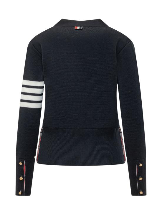 25FW 톰브라운 가디건 FKC207A00014 415 NAVY - THOM BROWNE