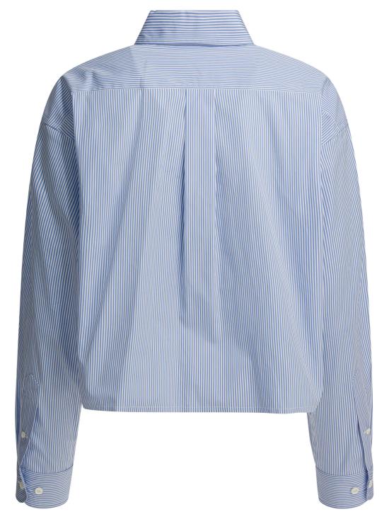 25FW 미우미우 블라우스/셔츠 MK165919EAF0UB3 S OOO Light blue - MIU MIU