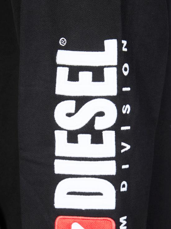 26SS 디젤 후드 티셔츠 A200220GEAD 9XX NERO - DIESEL