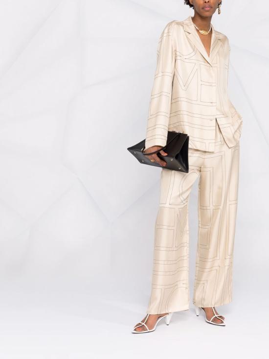 26SS 토템 스트레이트 팬츠 213255707 926 Ivory - TOTEME