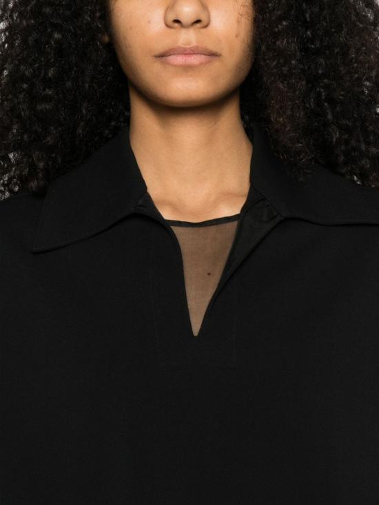 26SS 질샌더 폴로 티셔츠 J02GL0108 J20340001 Black - JIL SANDER