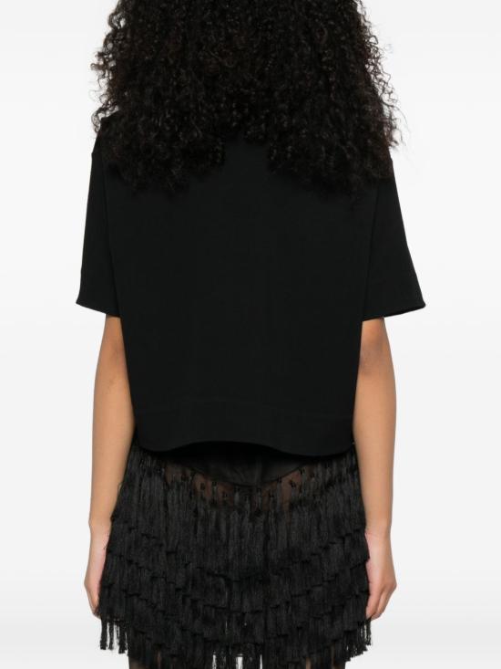 26SS 질샌더 폴로 티셔츠 J02GL0108 J20340001 Black - JIL SANDER