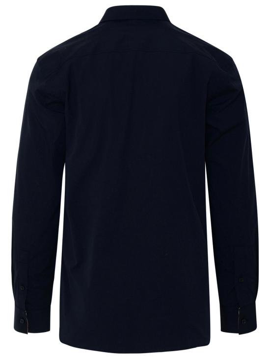 26SS 버버리 스트레치 코튼 셔츠 8071800 A1222 NAVY - BURBERRY