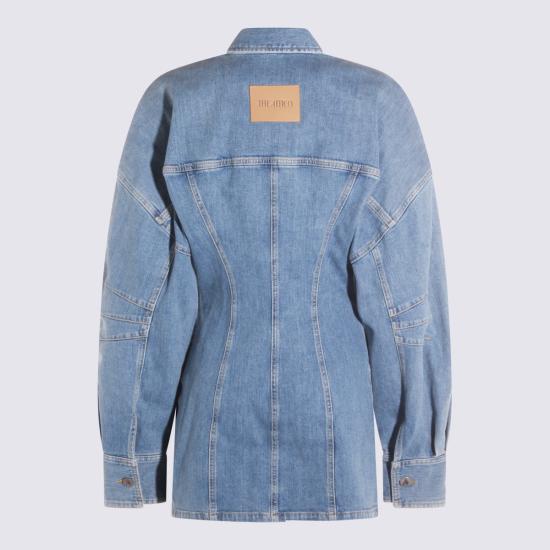 26SS 디 아티코 원피스 260WCA00482DDS001AA024 BLUE - THE ATTICO