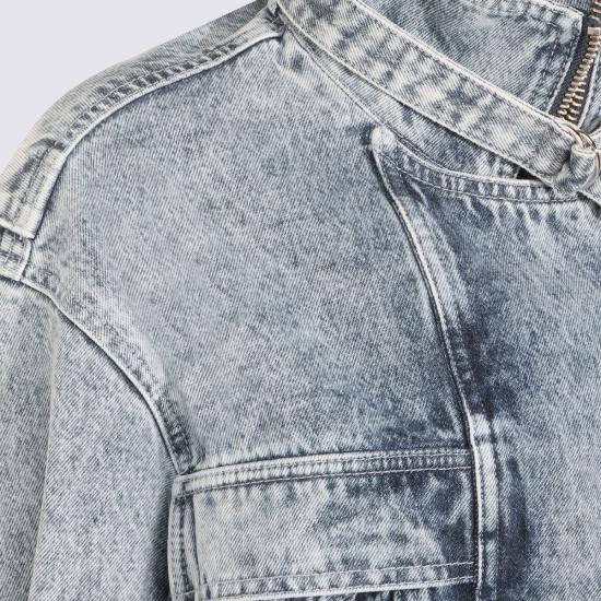 26SS 이자벨마랑에뚜왈 데님 자켓 26PVE0609FAD1H02E30LU BLUE - ISABEL MARANT ETOILE