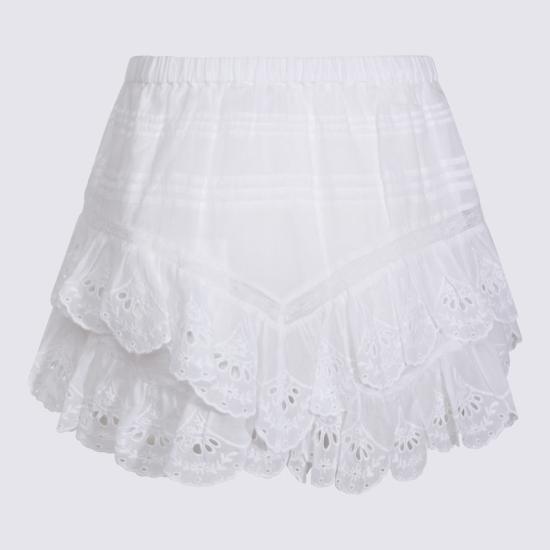 26SS 이자벨마랑에뚜왈 스커트 26PSH0021FED1J05E20WH WHITE - ISABEL MARANT ETOILE