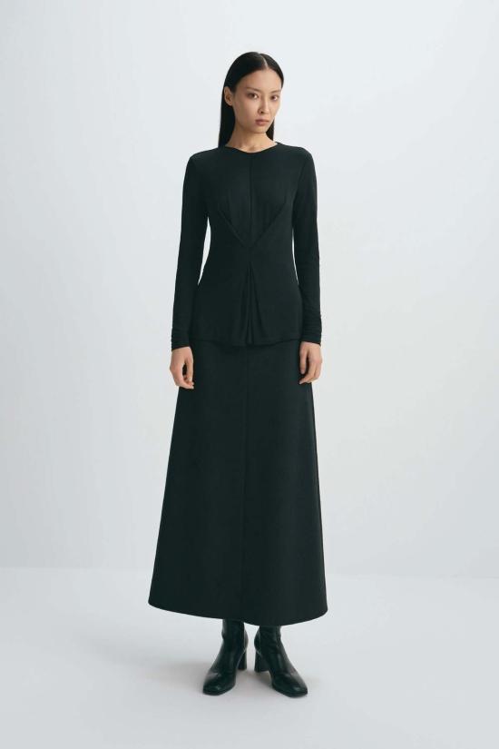  Sophie Rue 롱 스커트 소피 루 에미 울 블렌드 맥시 - OTHER BRANDS