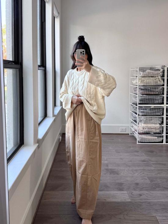  르 본 숍 트레이닝/조거 팬츠 Le Bon Shoppe 파라슈트  카키 - Le Bon Shoppe