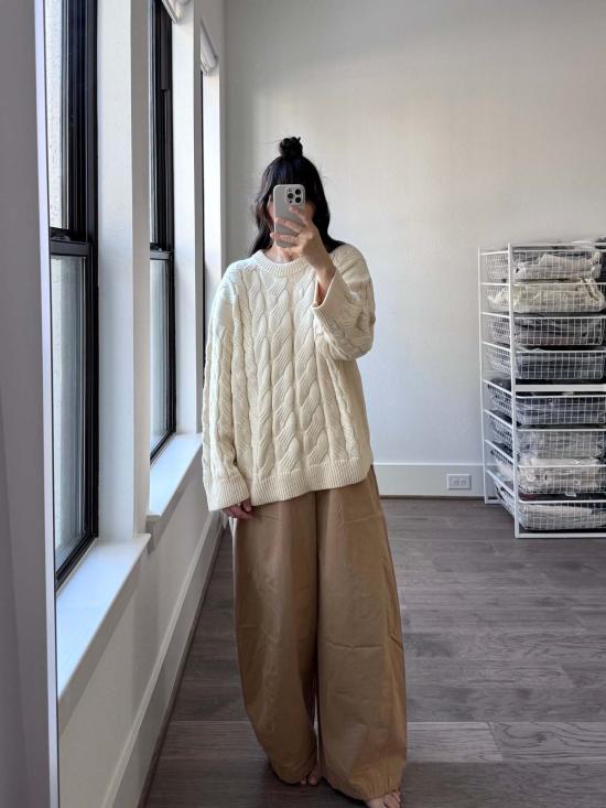  르 본 숍 트레이닝/조거 팬츠 Le Bon Shoppe 파라슈트  카키 - Le Bon Shoppe