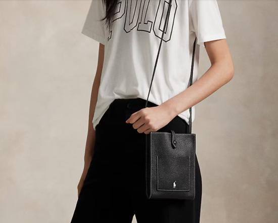 25FW 랄프 로렌 지갑 427960562016 001 BLACK - RALPH LAUREN