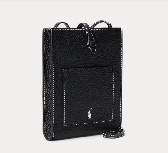 25FW 랄프 로렌 지갑 427960562016 001 BLACK - RALPH LAUREN