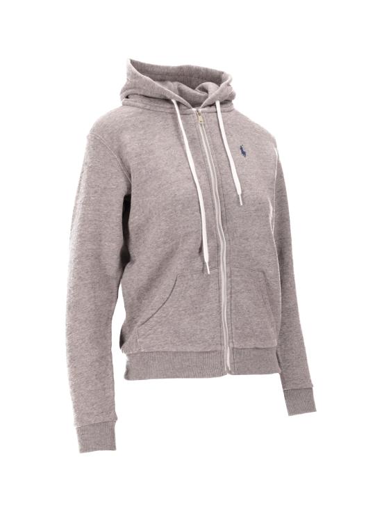 25FW 랄프 로렌 후드 티셔츠 211943008004 020 DARK VINTAGE HEATHER - RALPH LAUREN