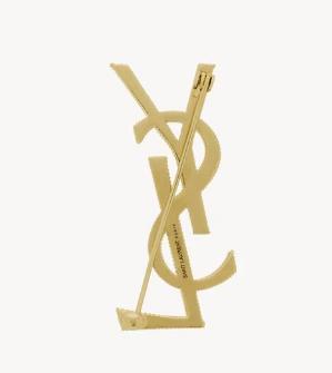 25FW 생로랑 브로치 804317Y1500 8030 DORE - SAINT LAURENT
