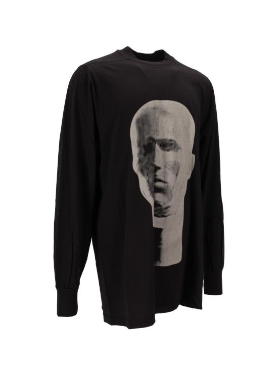 25FW 릭 오웬스 긴팔 티셔츠 DU02E7261RNEP1 0908 BLACK PEARL - RICK OWENS