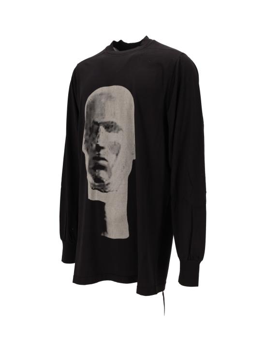 25FW 릭 오웬스 긴팔 티셔츠 DU02E7261RNEP1 0908 BLACK PEARL - RICK OWENS