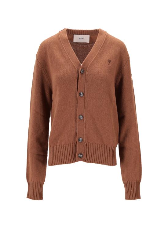 25FW 아미 가디건 HKC363005 216 NOISETTE