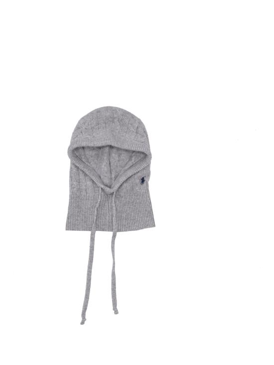 25FW 랄프 로렌 바라클라바 455981427001 SOFT GREY HEATHER - RALPH LAUREN