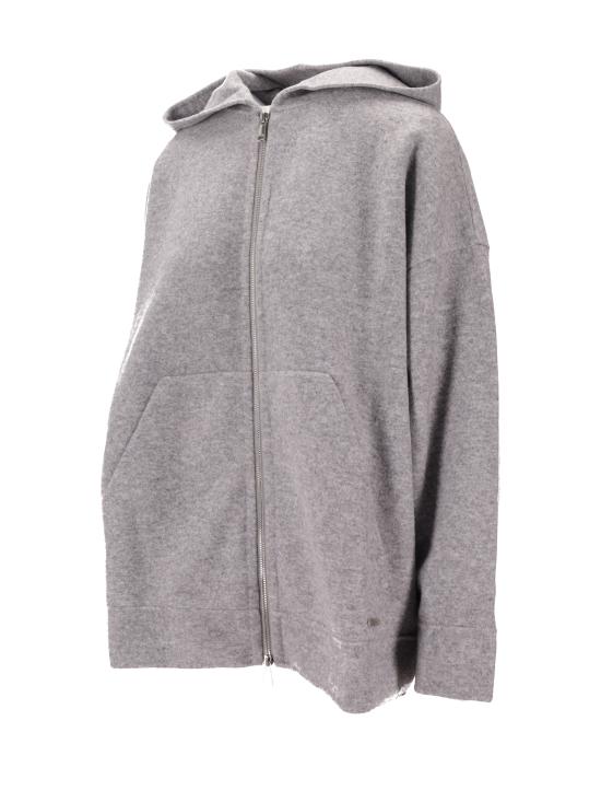 25FW 막스마라 긴팔 티셔츠 2521926012600ETUANIA 001 GRIGIO MEDIO - MAX MARA