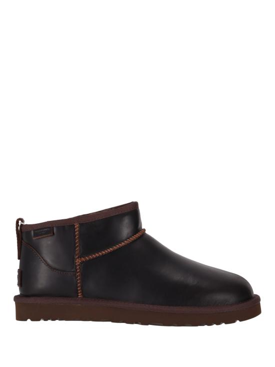 25FW 어그 클래식 울트라 미니 레더 리제너레이트 부츠 1158191 IWD IRONWOOD