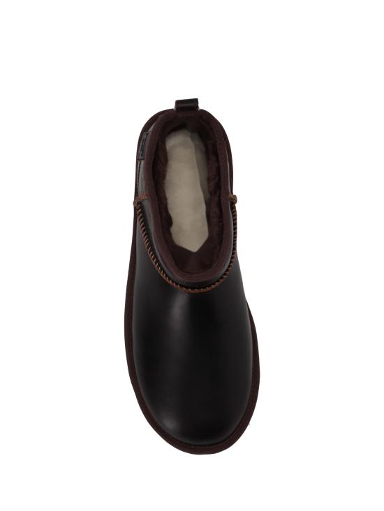 25FW 어그 클래식 울트라 미니 레더 리제너레이트 부츠 1158191 IWD IRONWOOD - UGG