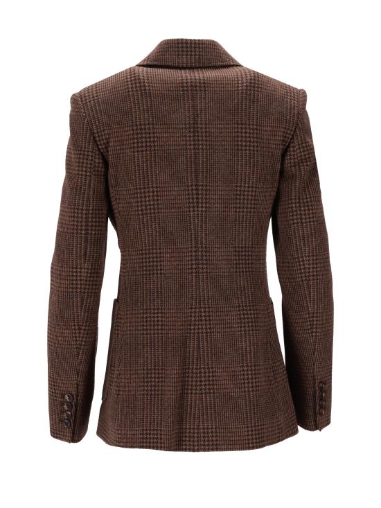 25FW 막스마라 지아차 체크 울 블렌드 더블 자켓 2521916062600ZULMA 001 - MAX MARA